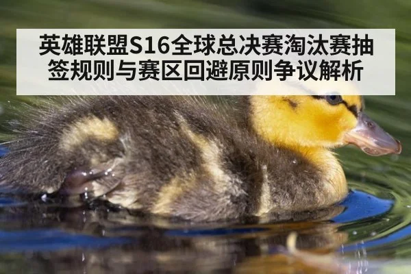 英雄联盟S16全球总决赛淘汰赛抽签规则与赛区回避原则争议解析